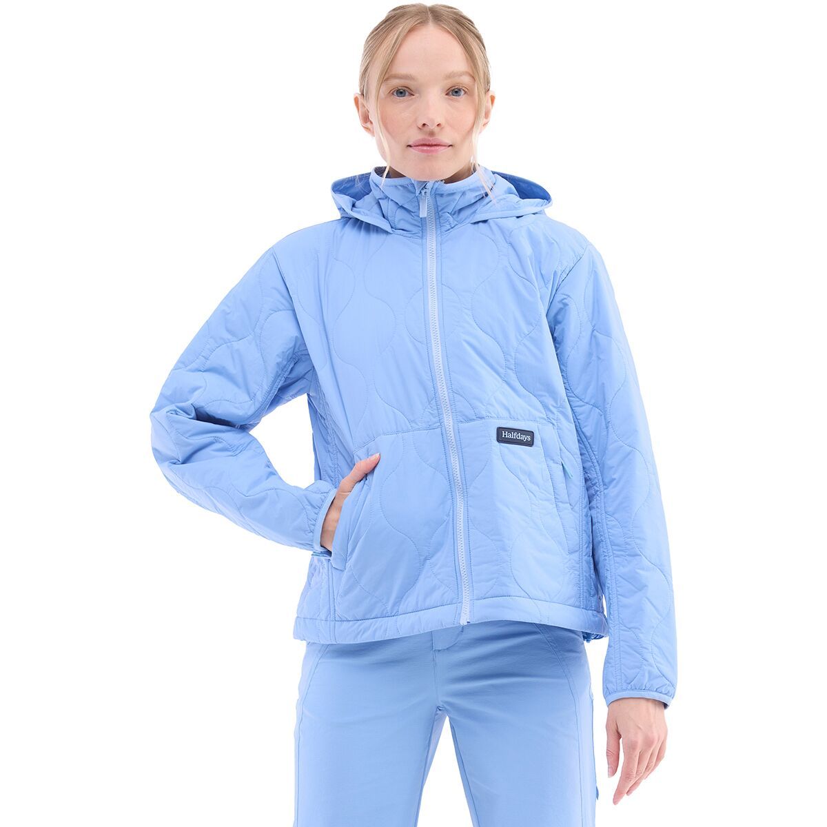 Image of Halfdays Bessie Packable Jacket - Women's Forget Me Not, L