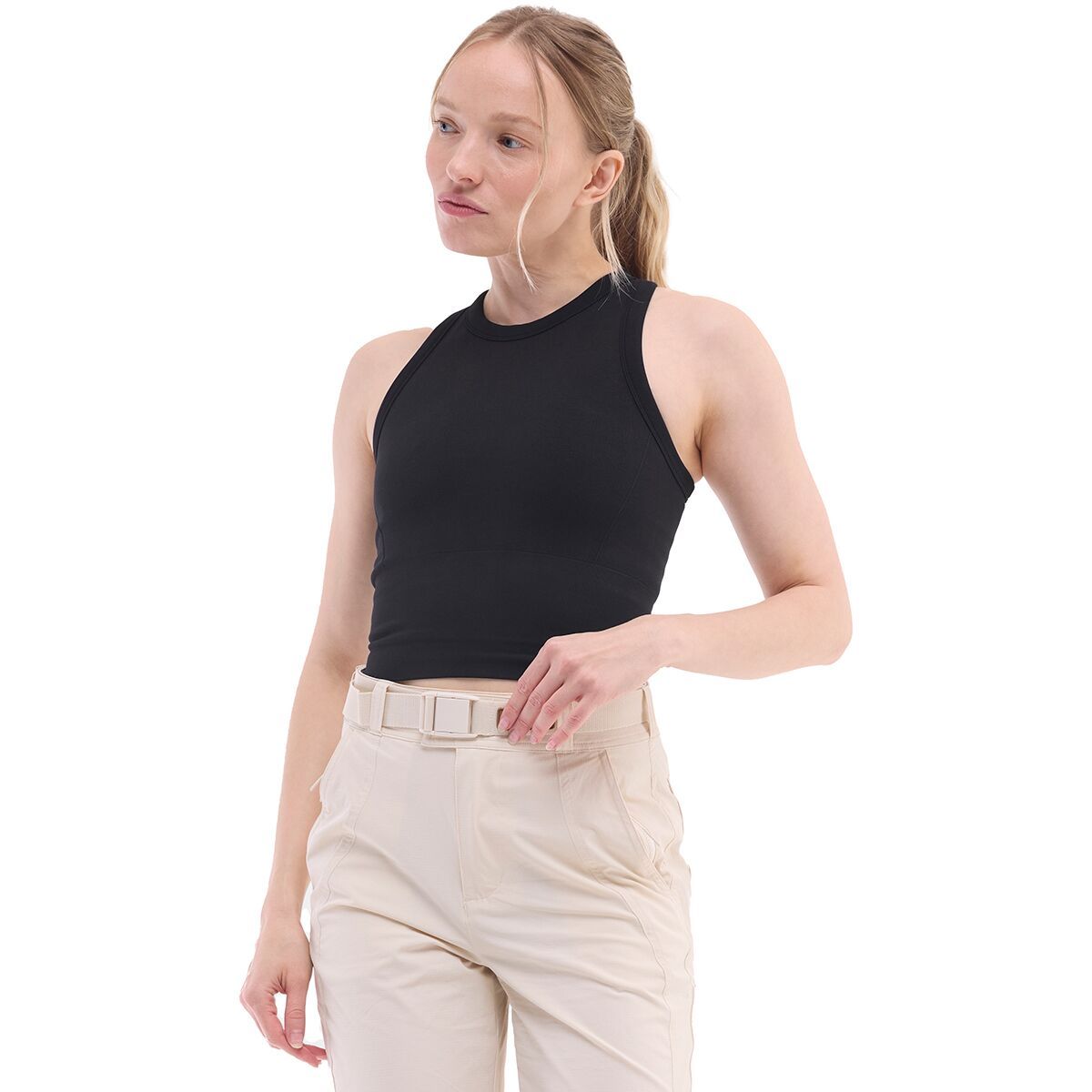 Image of Halfdays Sunn Racerback Top - Women's Black, L