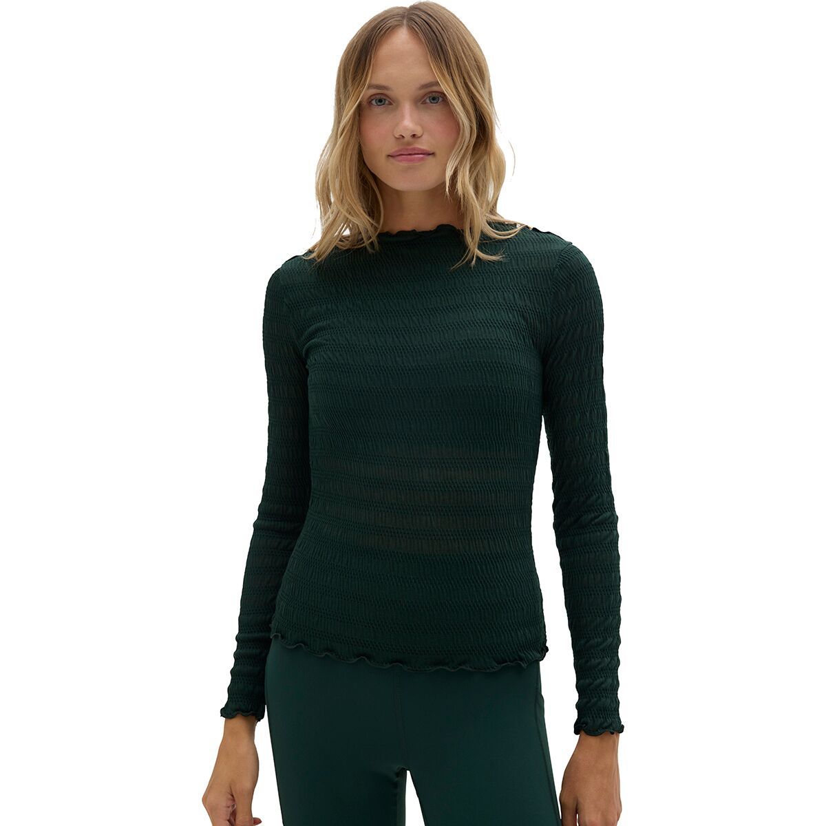 Image of Halfdays Ynes Performance Long-Sleeve Top - Women's Alpine, M