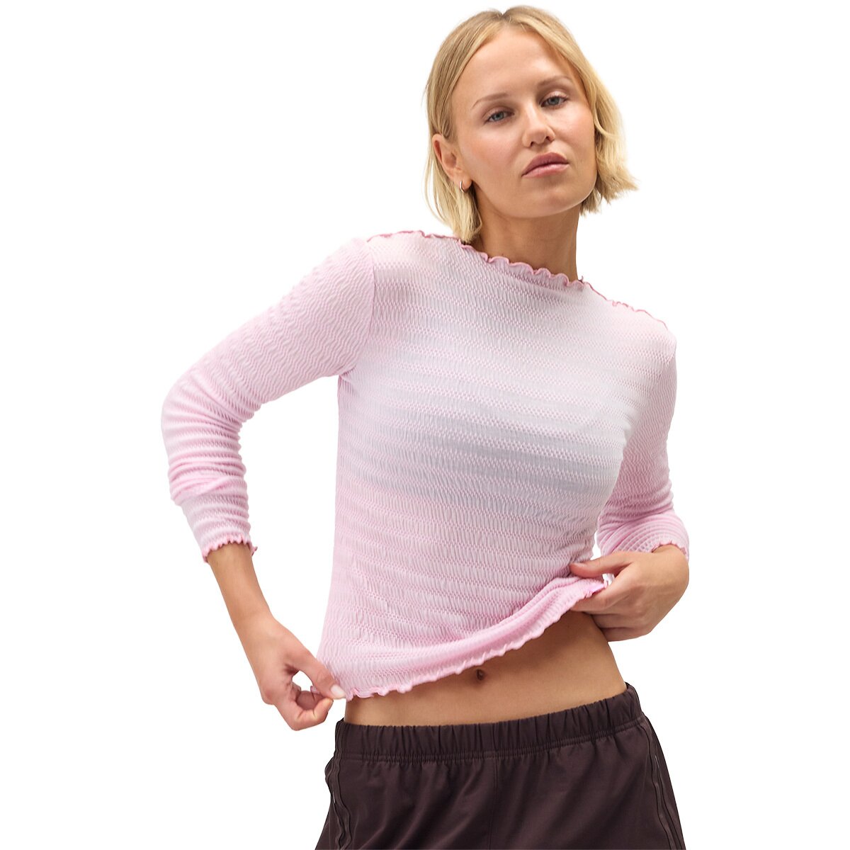 Image of Halfdays Ynes Performance Long-Sleeve Top - Women's Bisou, L