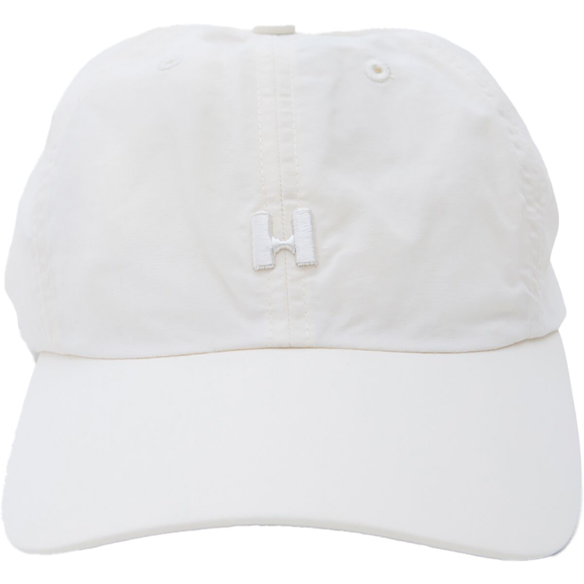 Image of Halfdays H Nylon Hat - Women's Oatmilk, One Size