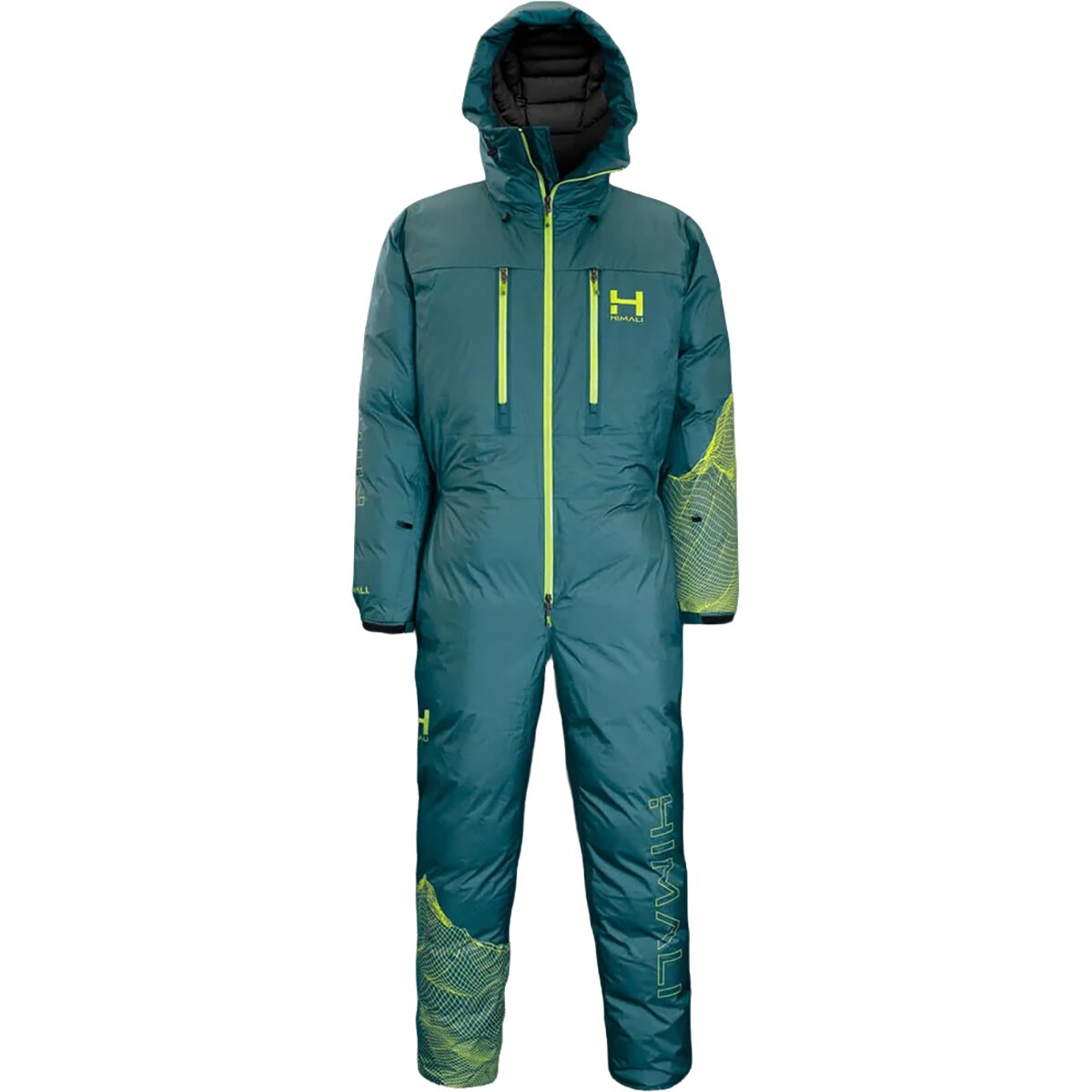 Image of HIMALI 8000 Meter Down Suit Galactic Teal, S