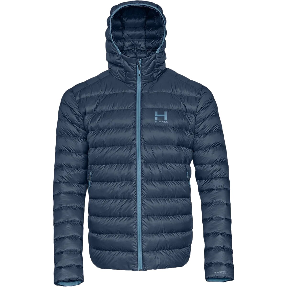 Image of HIMALI Accelerator Hooded Down Jacket - Men's Trailblazer Blue, XL