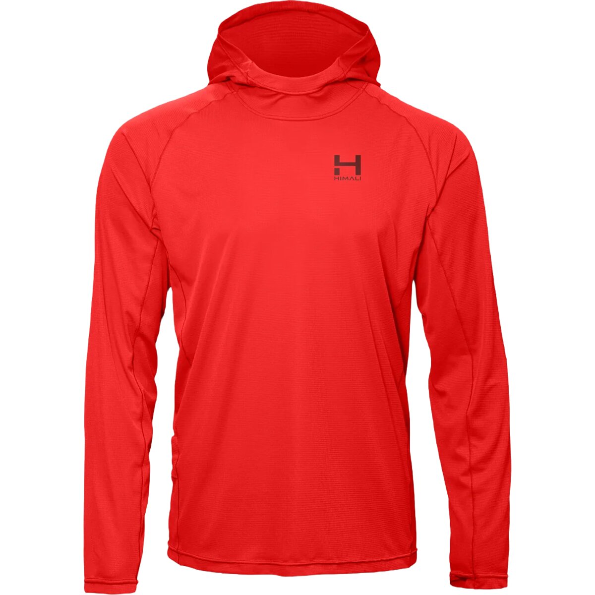 Image of HIMALI Eclipse Sun Hoodie - Men's Ignition Red, M