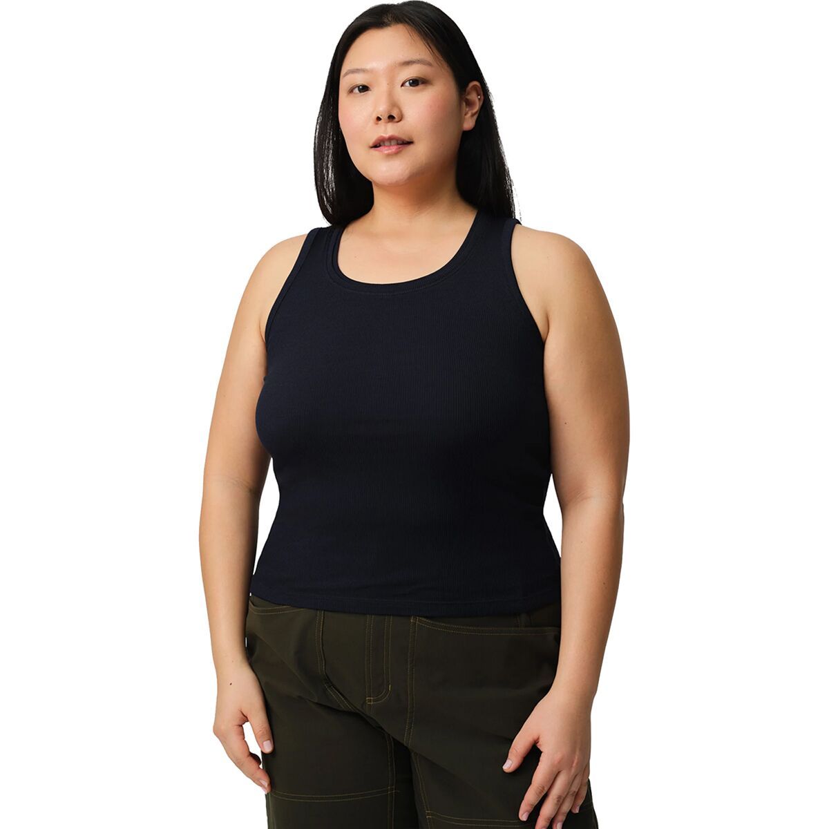 Image of Hikerkind Ribbed Merino Tank Top - Women's Woad, S