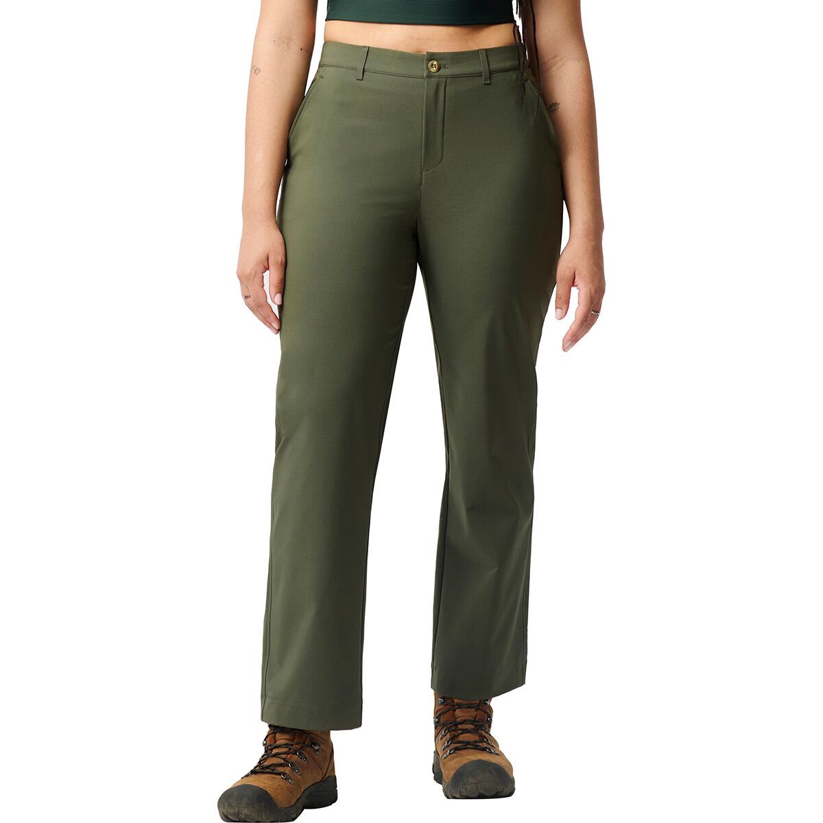 Image of Hikerkind Trail Trouser - Women's Olivine, S