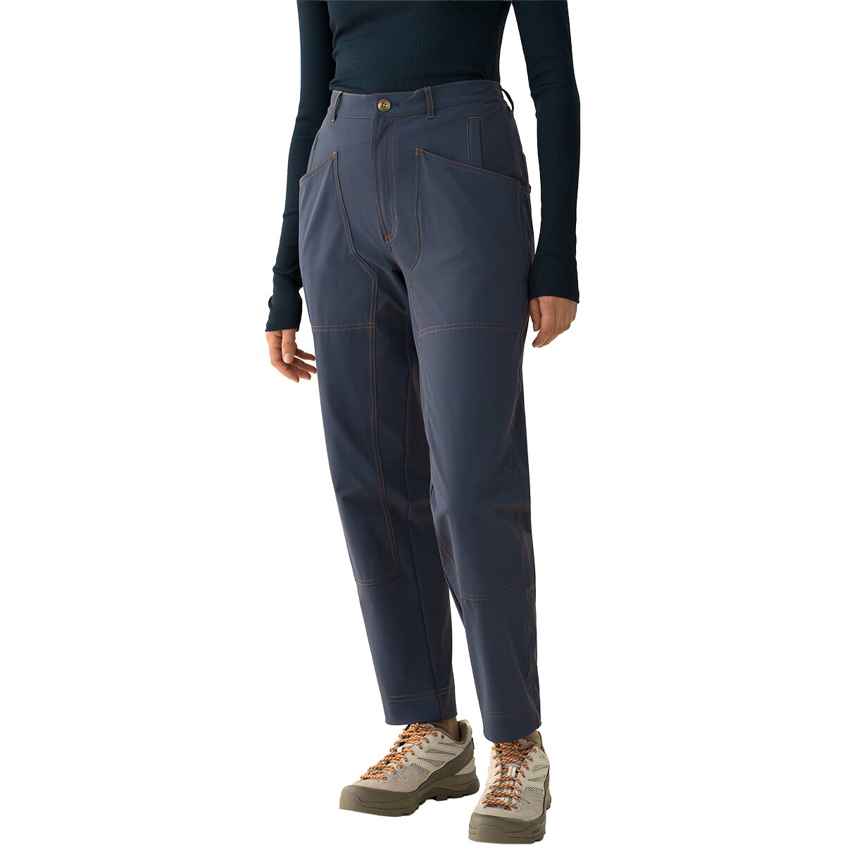 Hikerkind Hikerkind 8 Pocket Pant - Women's Bathyal, L