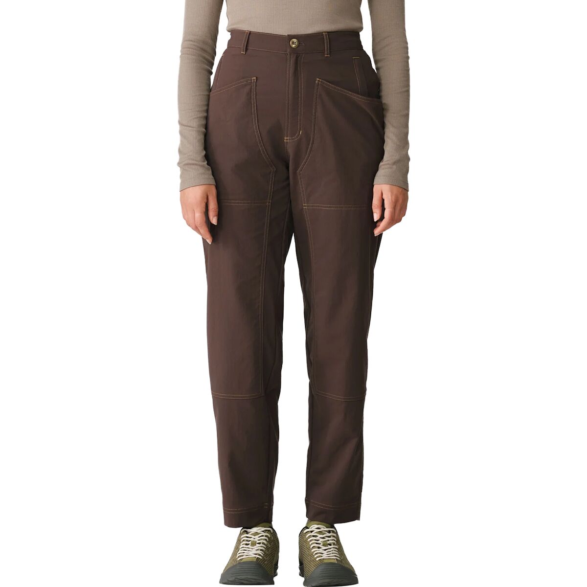 Hikerkind Hikerkind 8 Pocket Pant - Women's Garnet, XL
