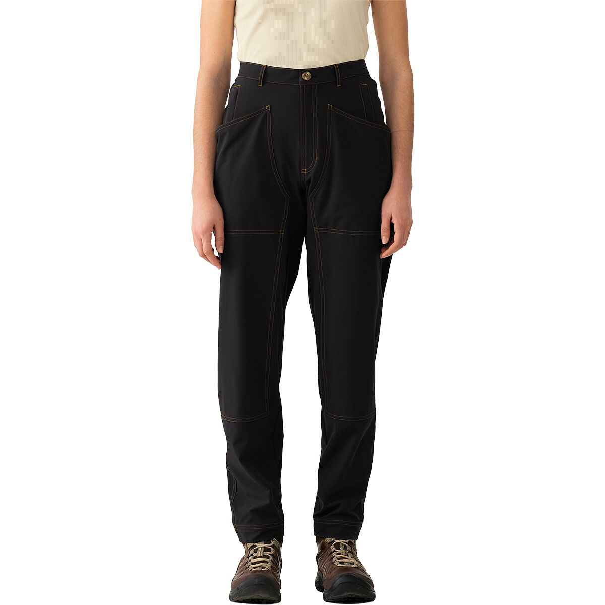 Image of Hikerkind 8 Pocket Pant 02 - Women's Basalt, XL