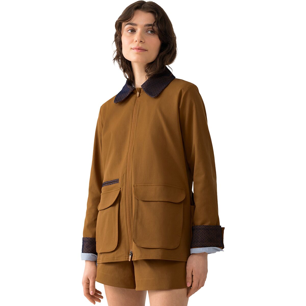 Image of Hikerkind Front Field Jacket - Women's Madrone, S