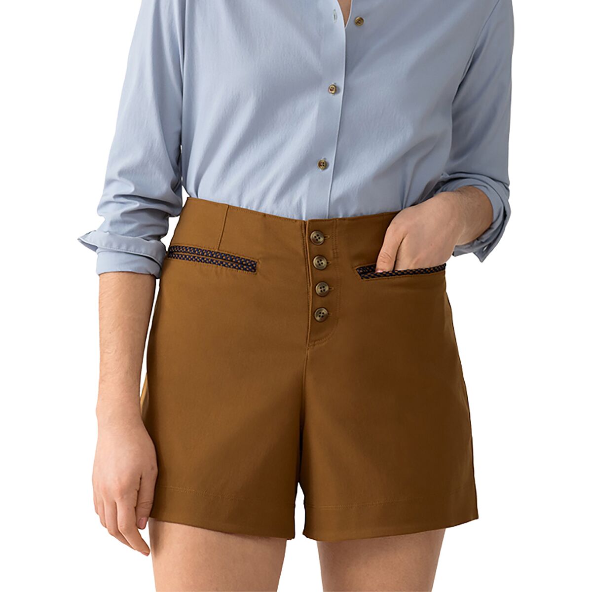 Image of Hikerkind Front Field Short - Women's Madrone, XS