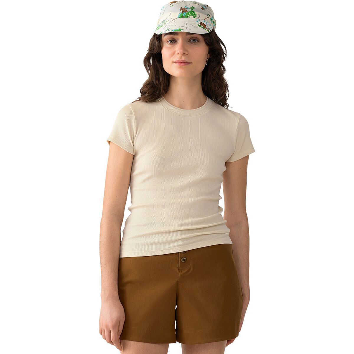Image of Hikerkind Ribbed Merino T-Shirt - Women's Betula, M