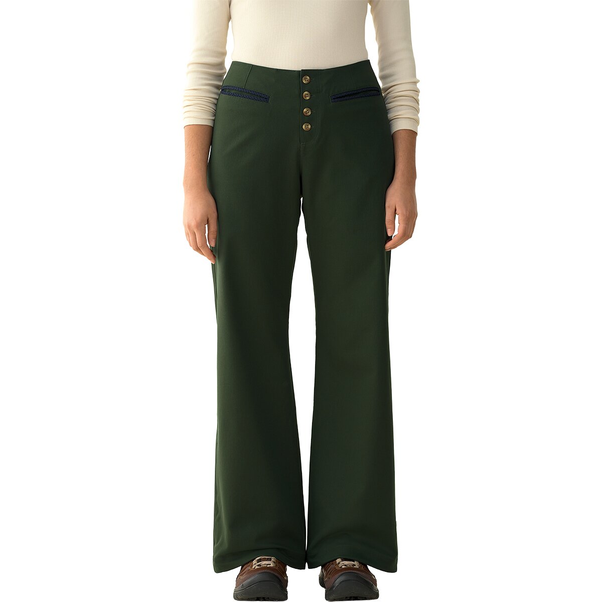Hikerkind Hikerkind Front Field Pant - Women's Conifer, L