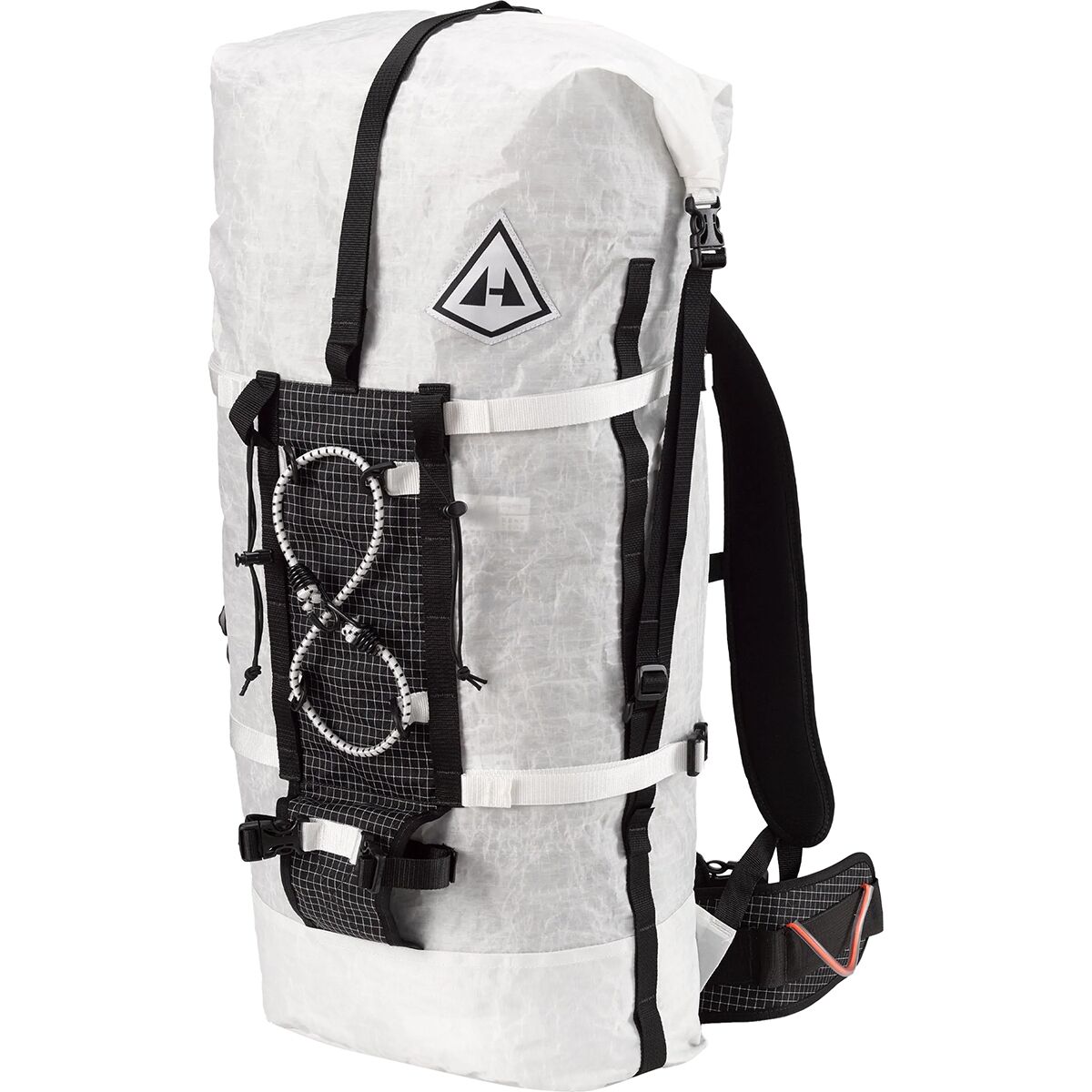 Hyperlite Mountain Gear Hyperlite Mountain Gear Ice 55L Backpack White, M