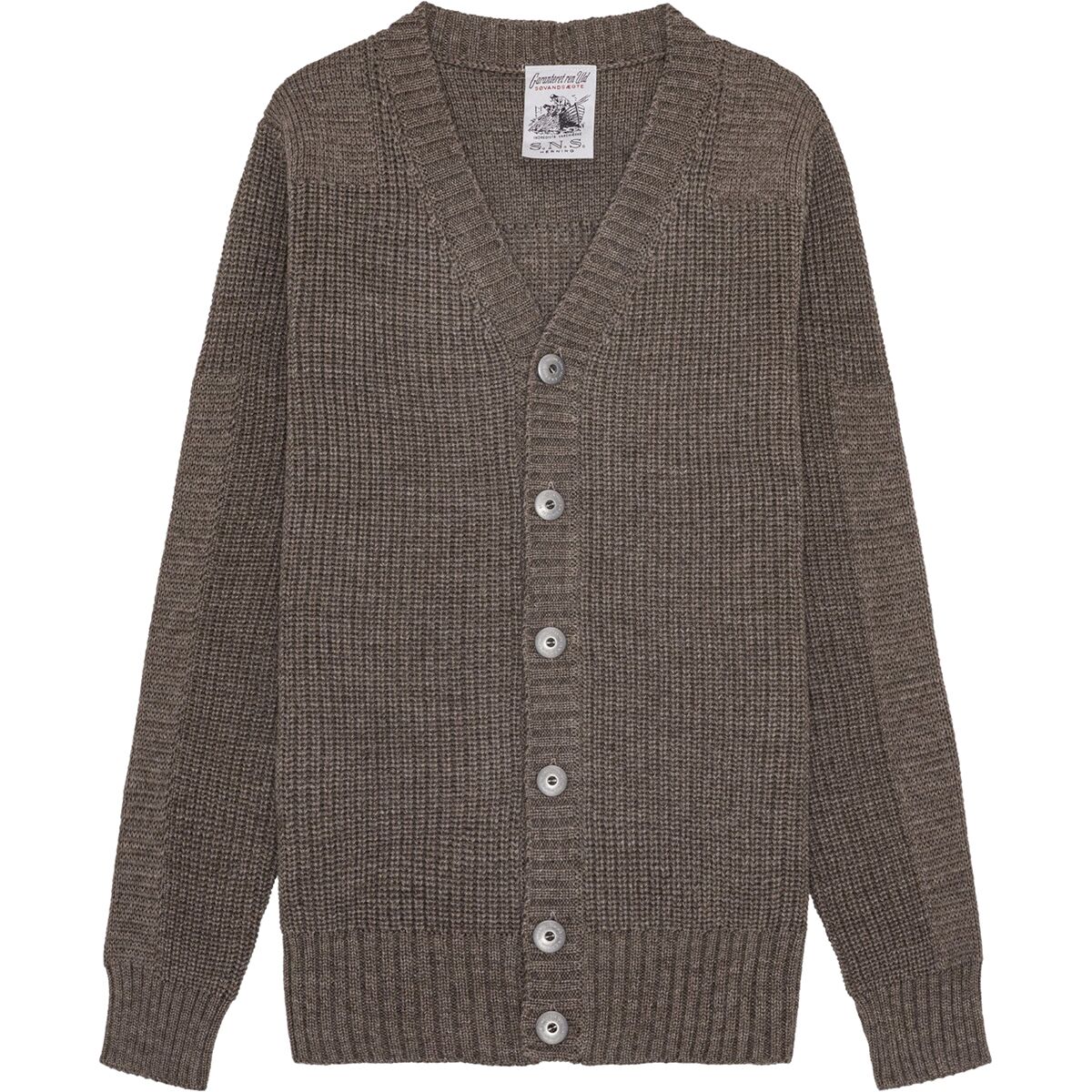 S. N. S. Herning S. N. S. Herning Rank III Cardigan - Men's Terra Brown, S