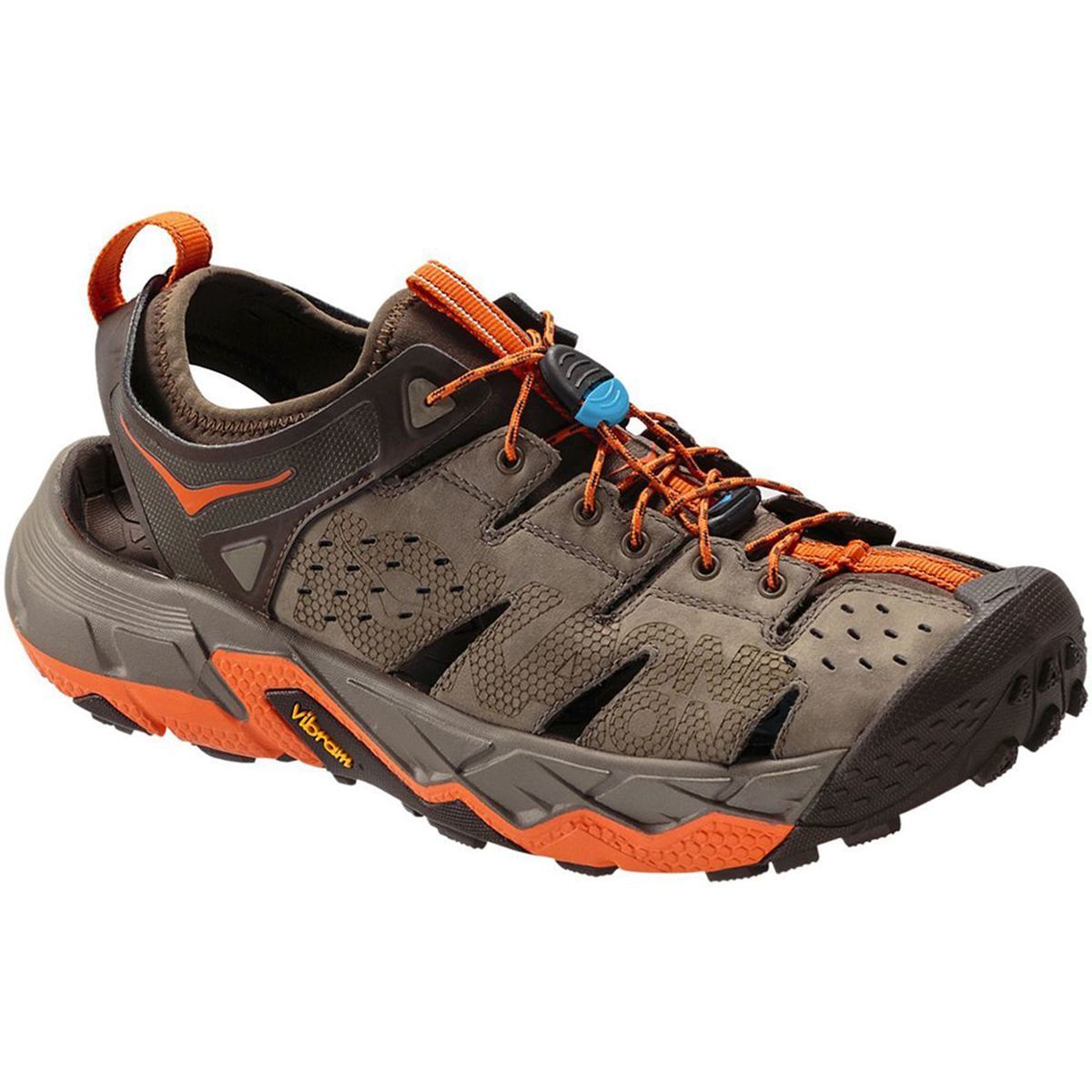 HOKA ONE ONE TOR TRAFA SANDAL MAJOR BROWN BLACK OLIVE US 8.5 Men main image 4