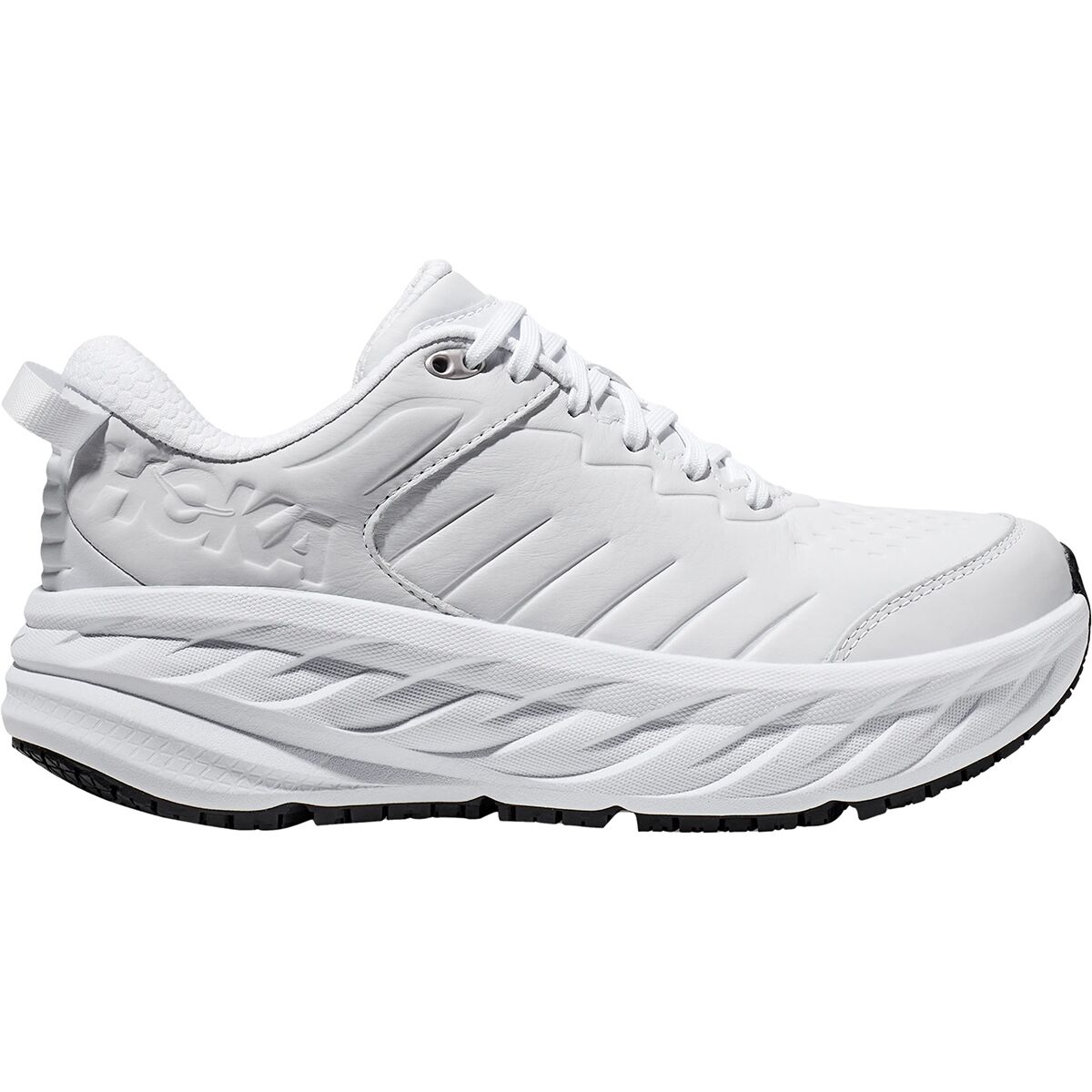 Image of HOKA Bondi SR Shoe - Women's White, 9.5