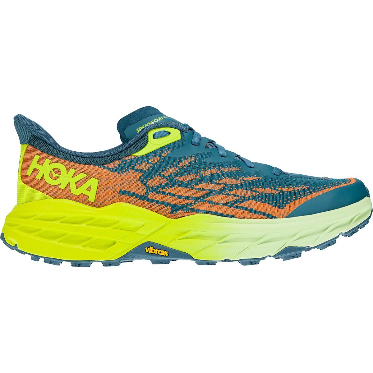 Hoka Men's Speedgoat 5 Blue Coral/Evening Primrose