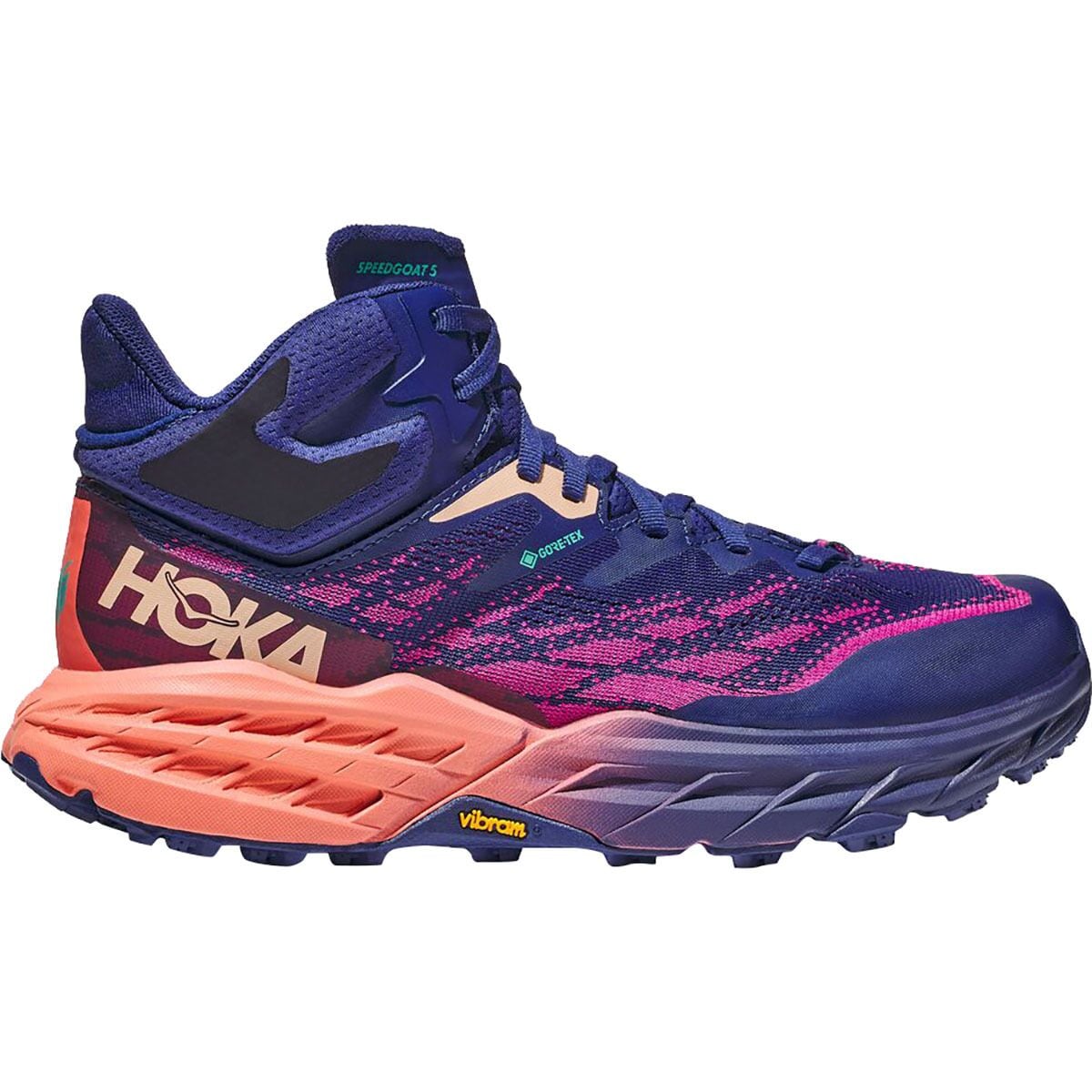 HOKA Speedgoat Mid 5 GTX Trail Run Shoe - Women's -  1127919-BBCML