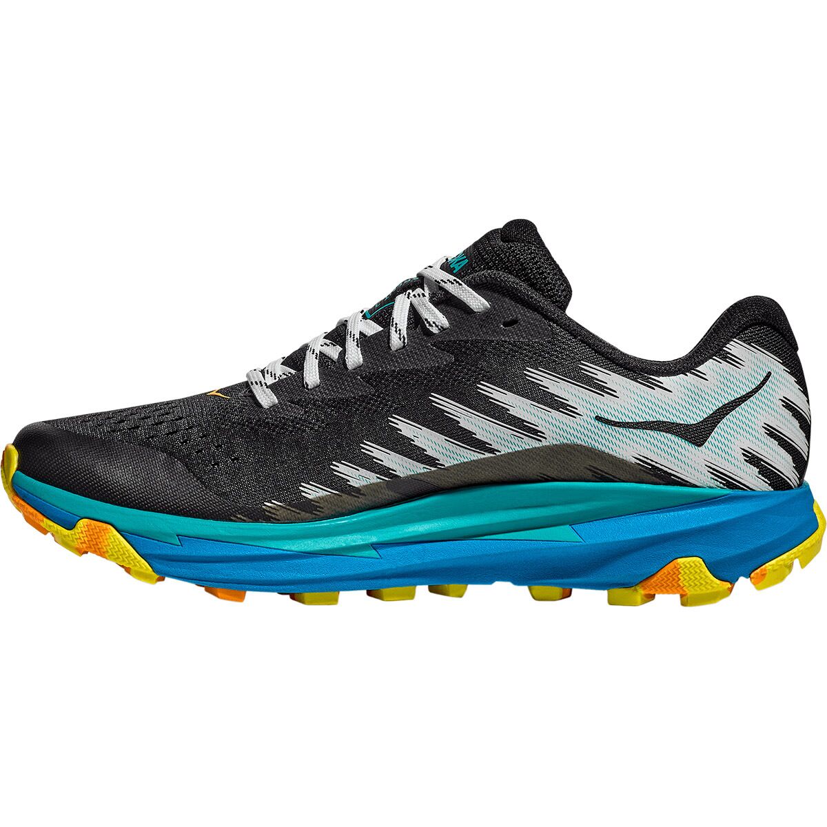 Hoka One One Torrent 3 Trail Running Shoes Blue Lime Mens 10.5 EU 44 2/3 Cut in half: Hoka Torrent 3 Review | RunRepeat main image 2
