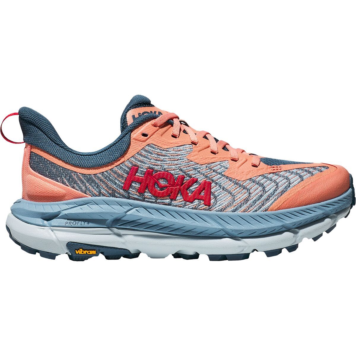 HOKA HOKA Mafate Speed 4 Trail Running Shoe - Women's Papaya/Real Teal, 7.0