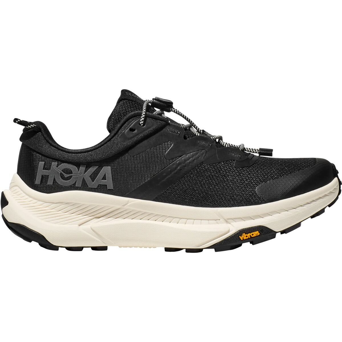 Image of HOKA Transport Sneaker - Men's Black/Alabaster, 8.0