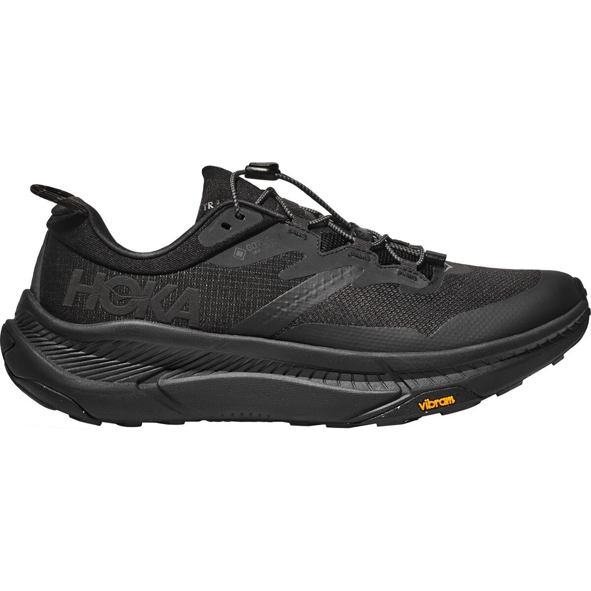 Image of HOKA Transport GTX Shoe - Men's Black /Black, 13.0