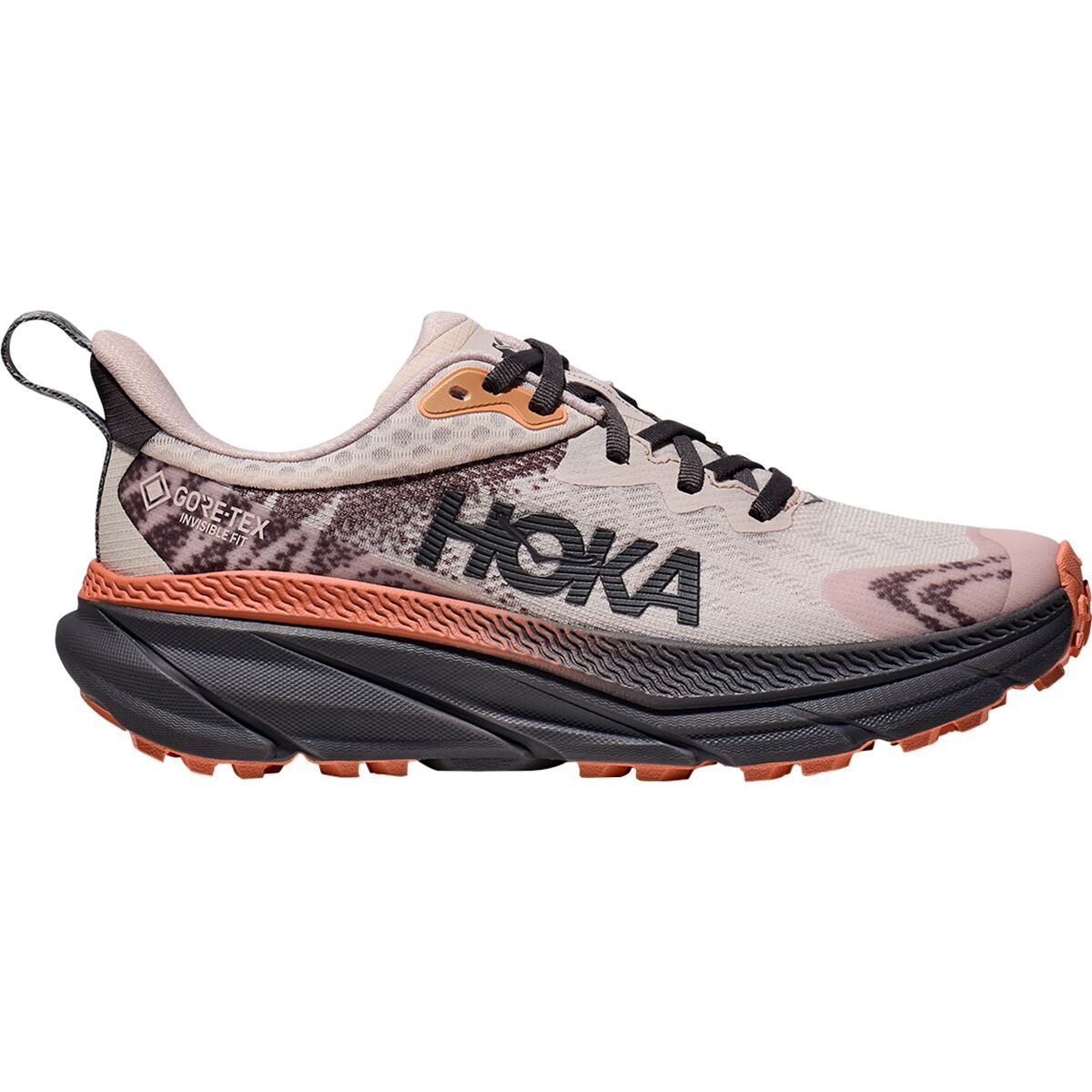 Image of HOKA Challenger ATR 7 GTX Trail Running Shoe - Women's Cosmic Pearl/Galaxy, 10.0