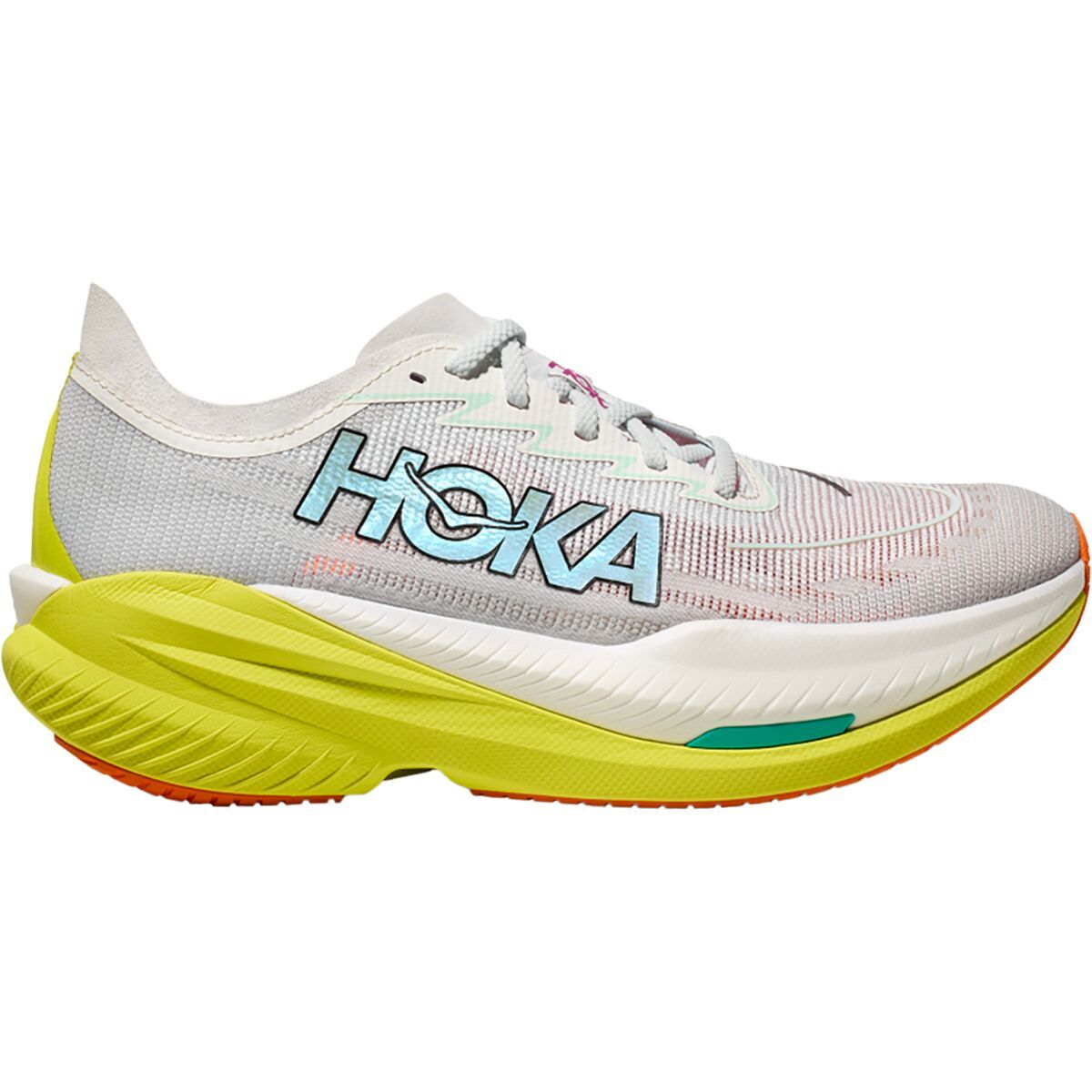 HOKA Mach X 2 Running Shoe - Men's Frost/Citrus, 12.0