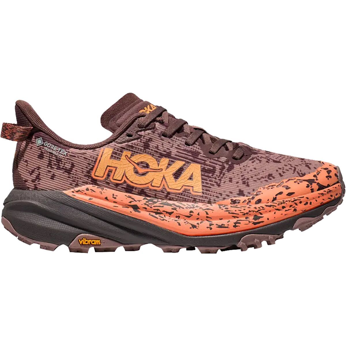 HOKA Speedgoat 6 GTX Trail Running Shoe - Women's Smoky Quartz/Quartzite, 6.0