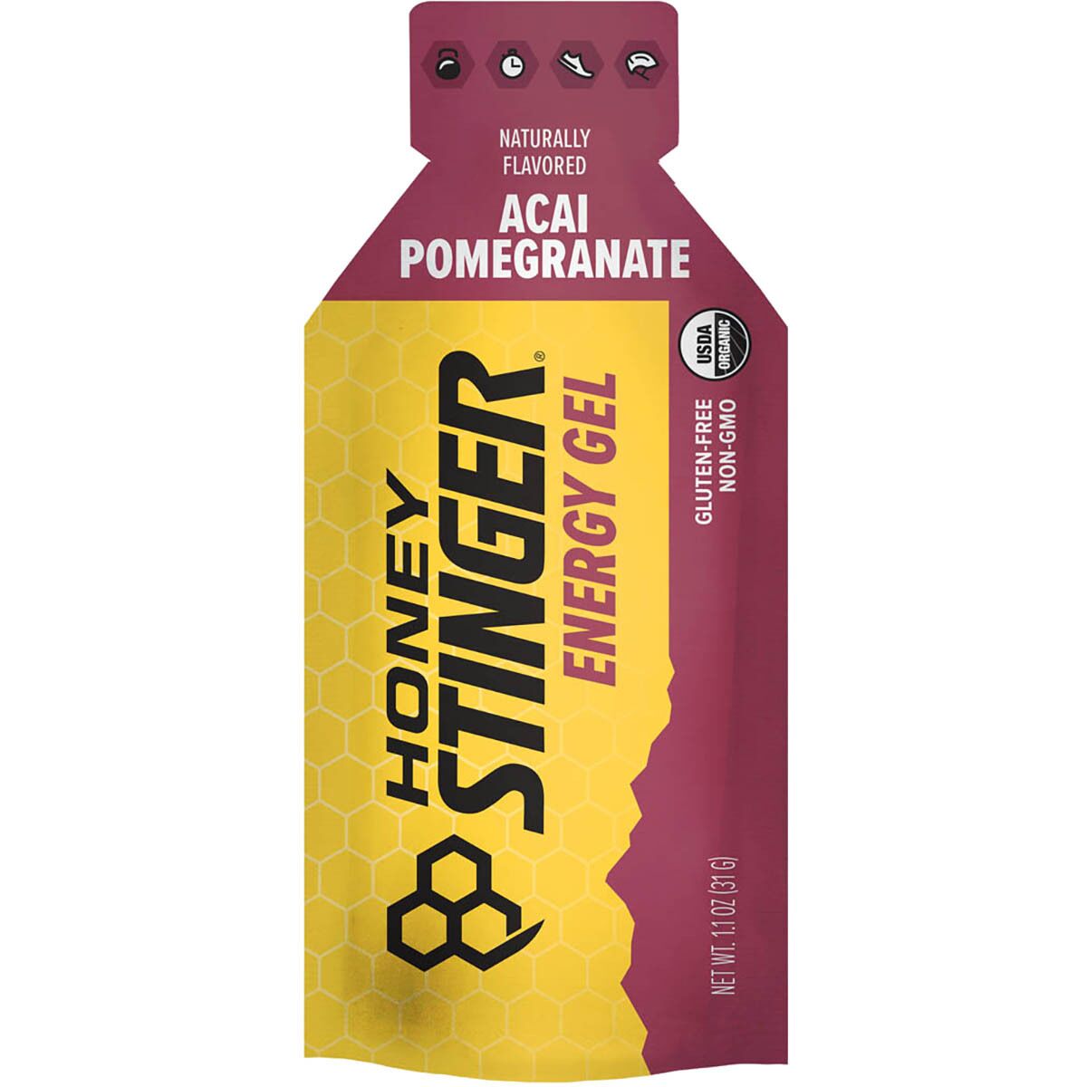 Image of Honey Stinger Organic Energy Gels - 24-Pack Acai, One Size