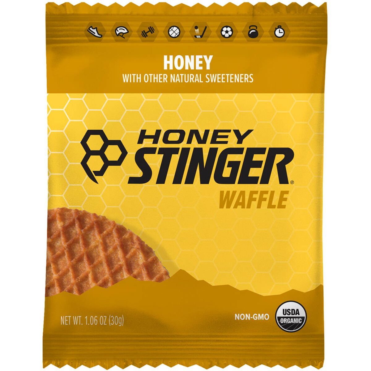 Image of Honey Stinger Stinger Waffle - 12-Pack Honey, One Size