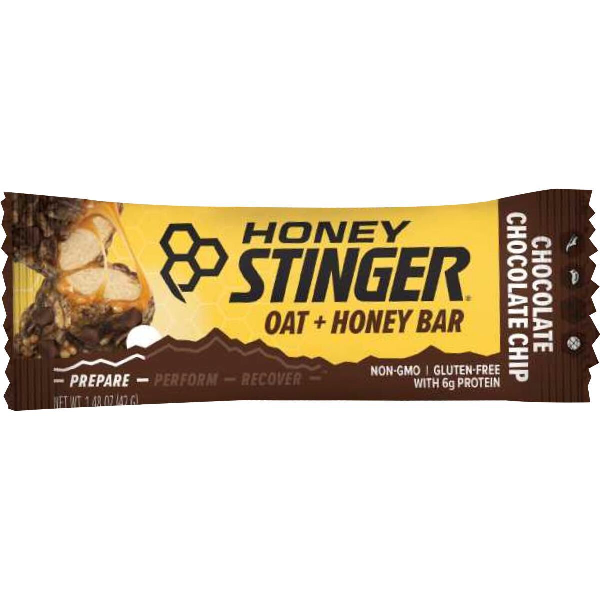 Image of Honey Stinger Oat and Honey Bar - 12-Pack Chocolate Chocolate Chip, One Size