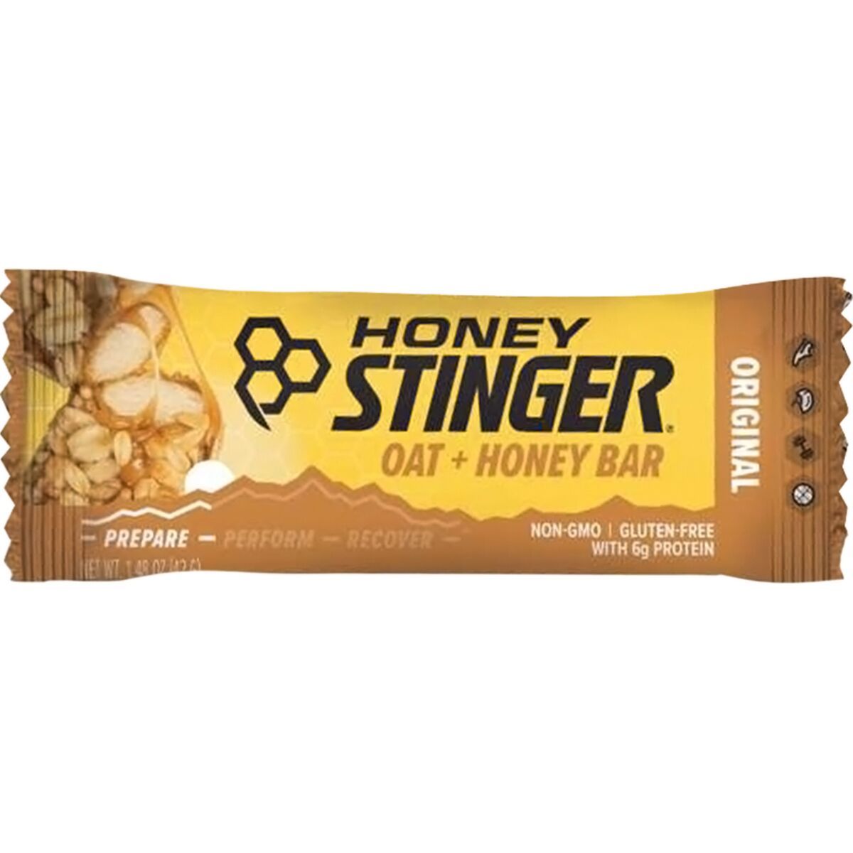 Image of Honey Stinger Oat and Honey Bar - 12-Pack Original, One Size