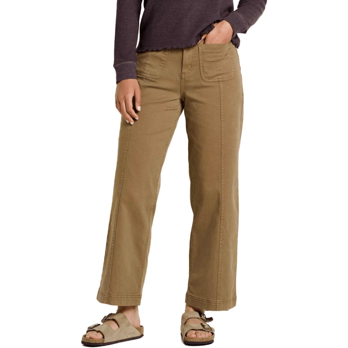 Image of Toad&Co Landscape Crop Pant - Women's Soil, 10