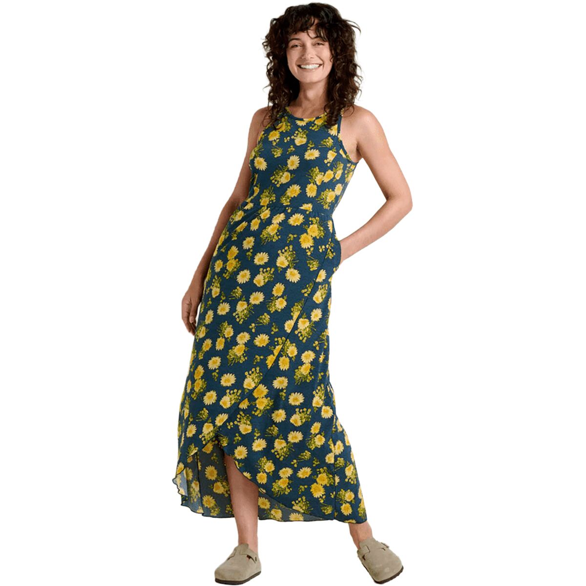Image of Toad&Co Sunkissed Maxi Dress - Women's Midnight Print, S