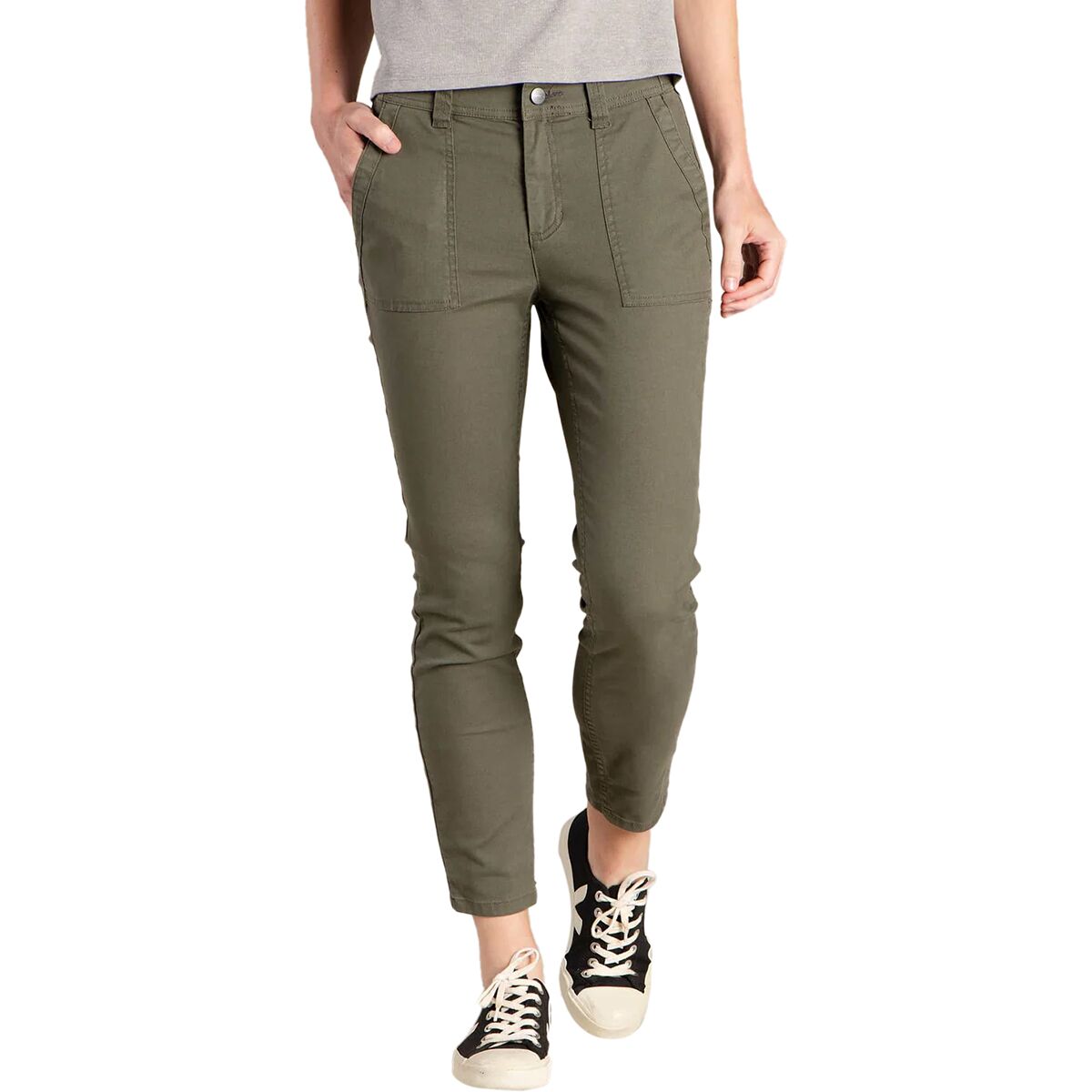 Toad&Co Toad&Co Earthworks Ankle Pant - Women's Beetle, 0
