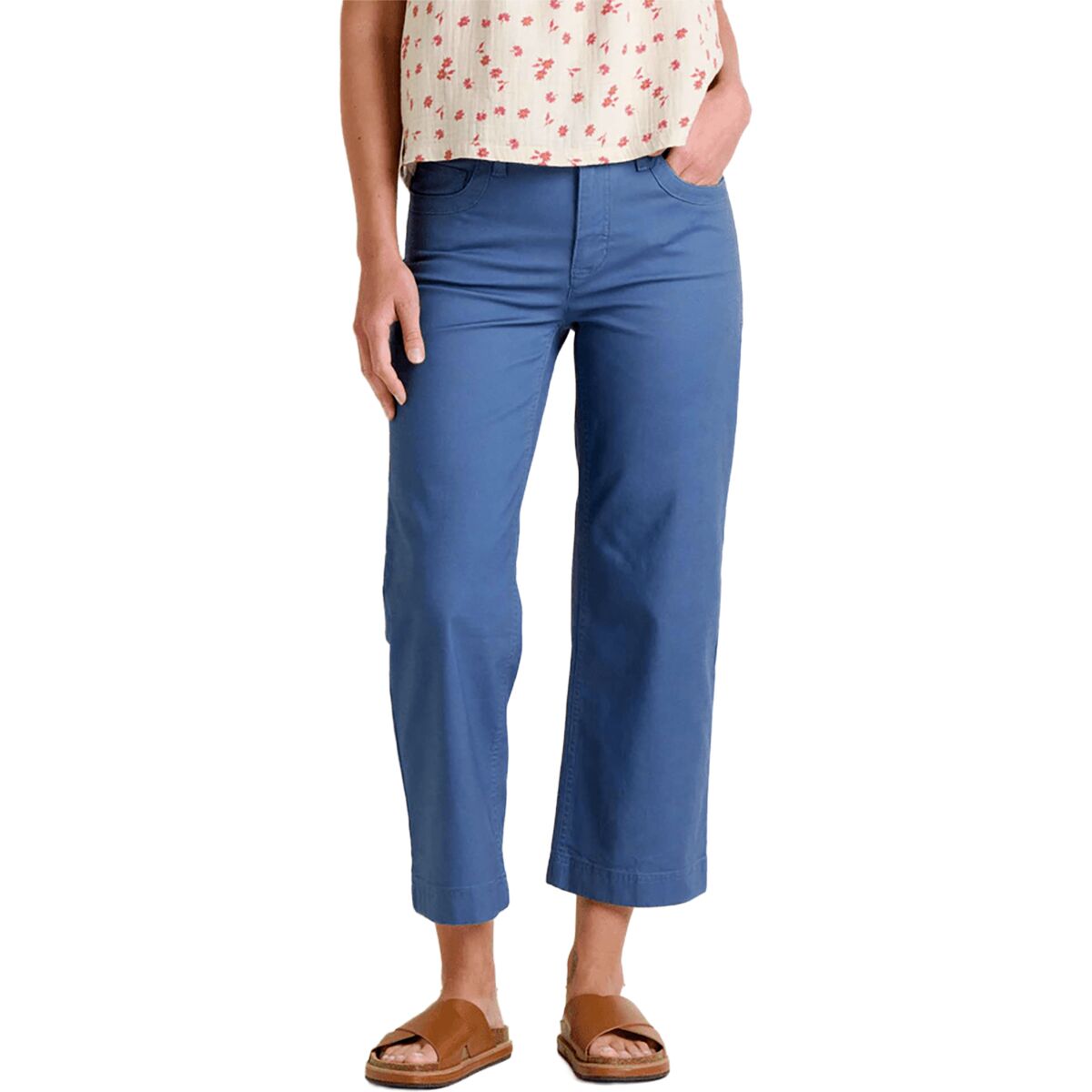 Image of Toad&Co Earthworks Wide Leg Pant - Women's Canal, 0