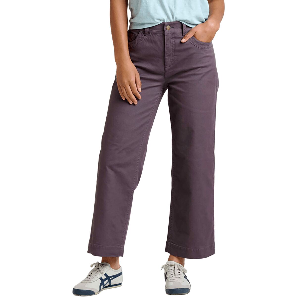 Image of Toad&Co Earthworks Wide Leg Pant - Women's Raisin, 0