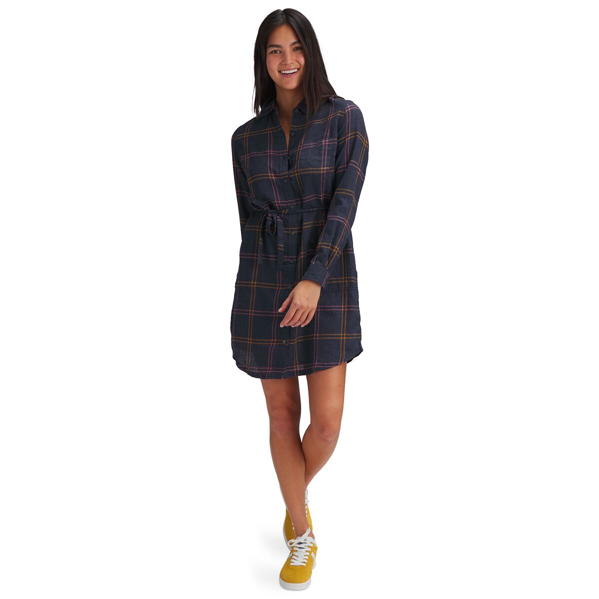 Toad&Co Re-Form Flannel Shirt Dress - Women's