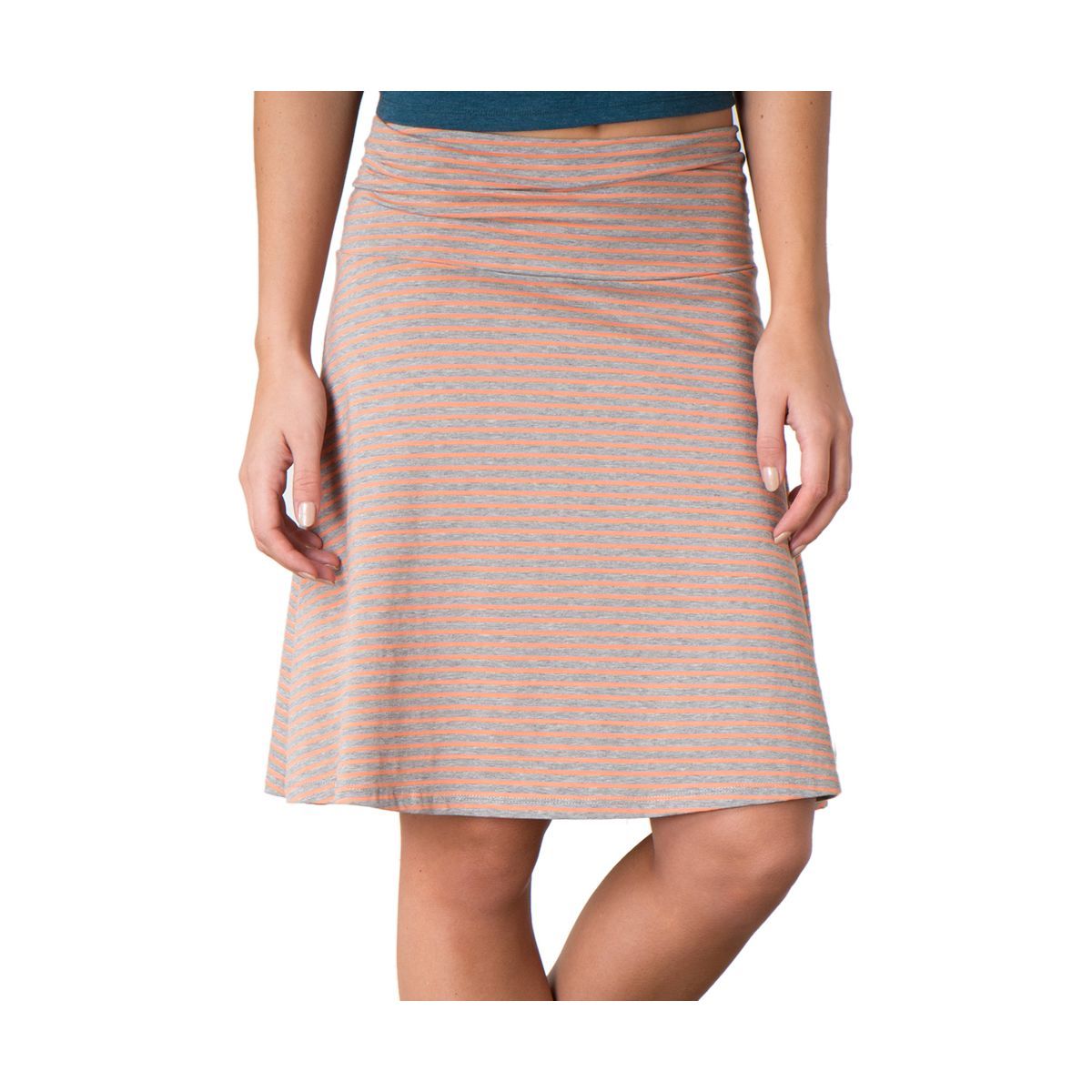 Toad&Co Chaka Skirt - Women's Melon Stripe, S