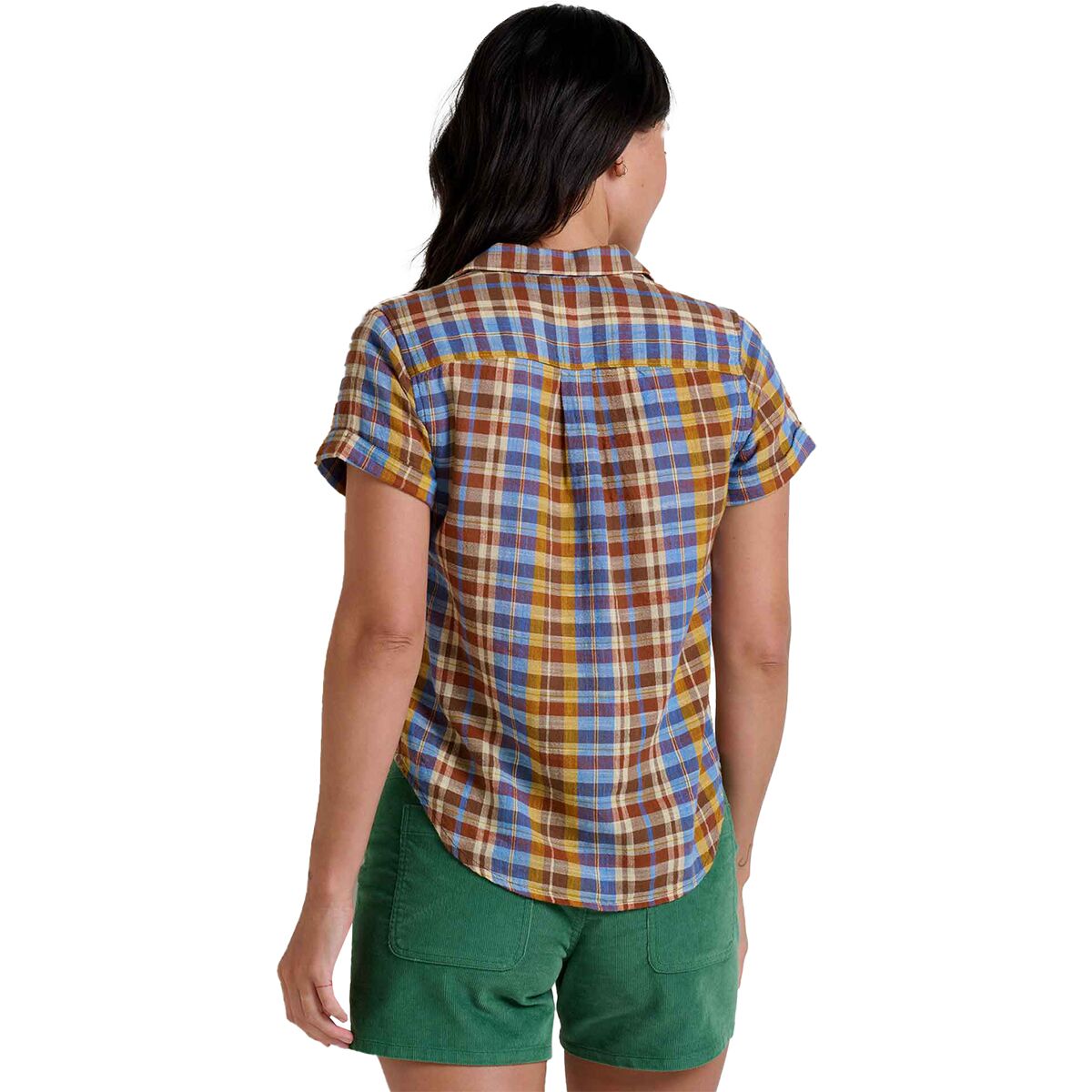(取寄) トードアンドコー レディース キャンプ コーヴ ショート スリーブ シャツ Toad&Co women Camp Cove Short Sleeve Shirt Kelp Floral Print Toad&Co Camp Cove Short-Sleeve Shirt - Women's - Clothing