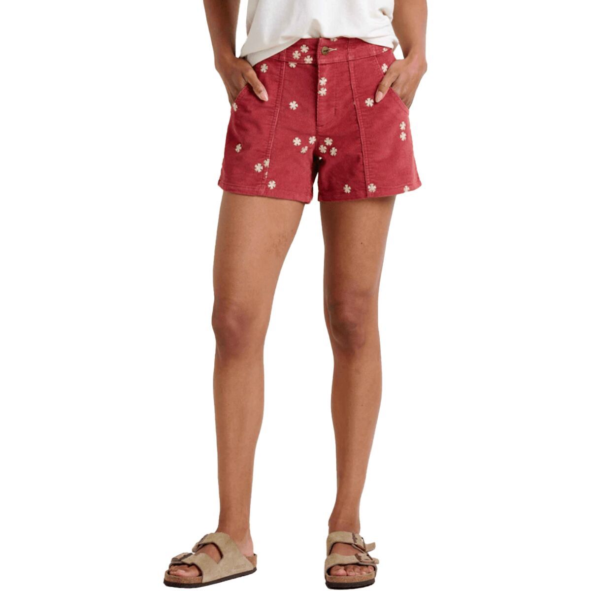 Toad&Co Coaster Cord Short - Women's Sundown Embroidery, 2