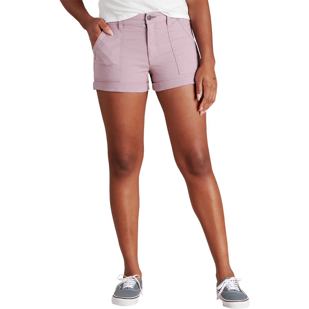 Toad&Co Earthworks Camp Short - Women's Faded Lilac, 8