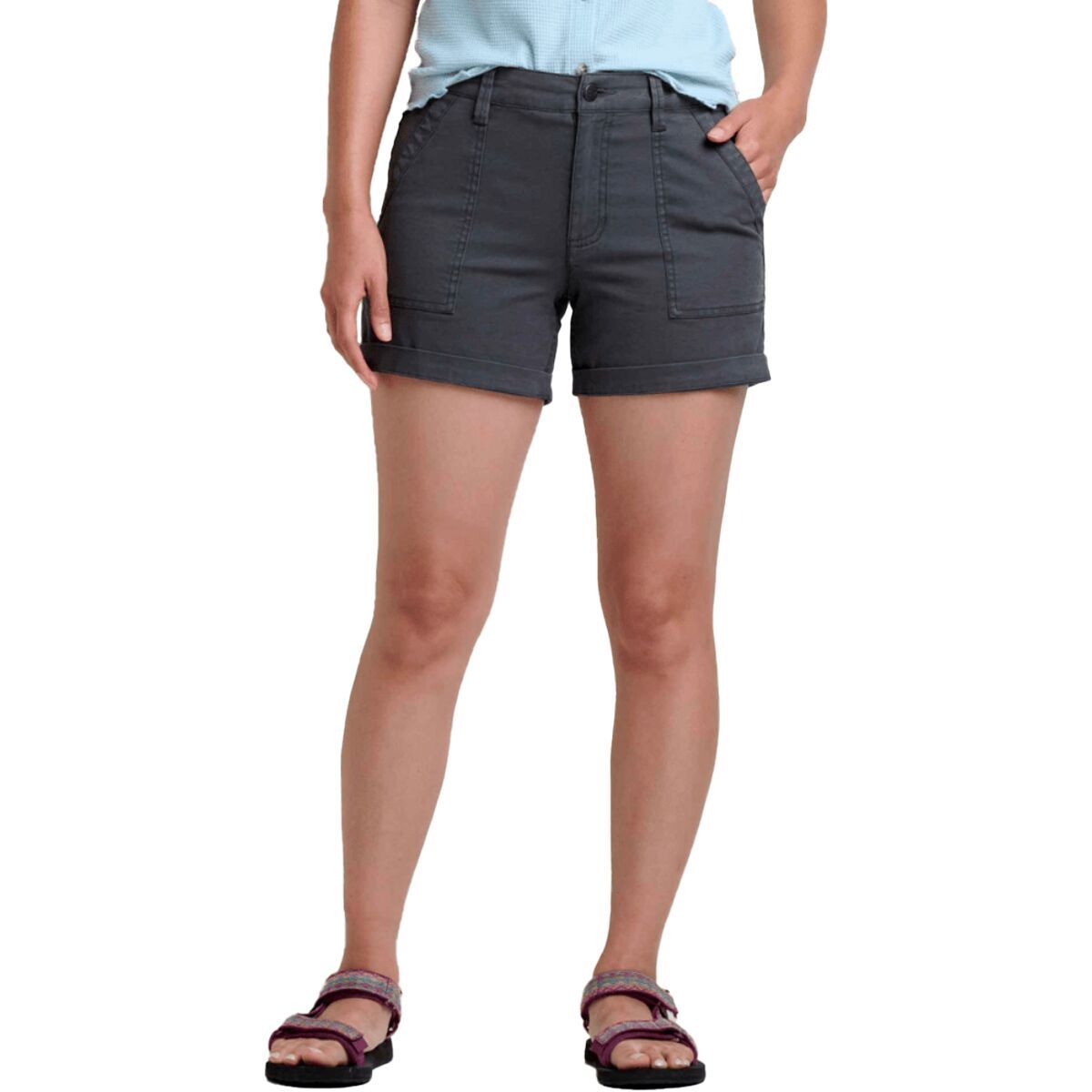 Image of Toad&Co Earthworks Camp Short - Women's Soot, 8