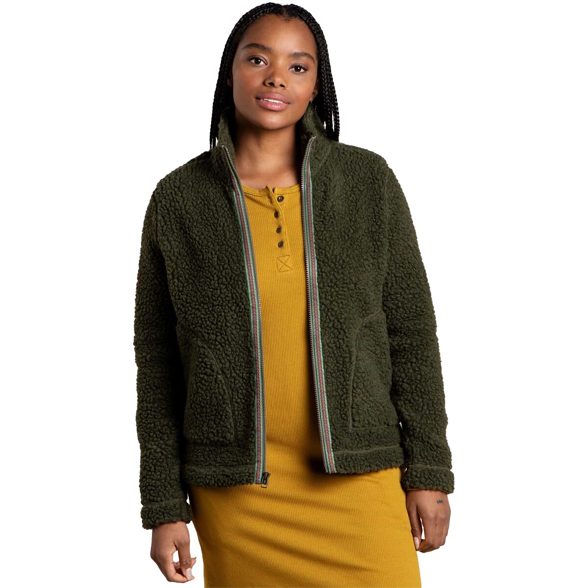 Toad&Co Toad&Co Sespe Sherpa Zip Jacket - Women's Beetle Ii, S