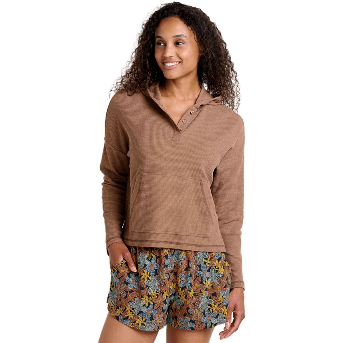 Toad&Co Foothill Long-Sleeve Hoodie - Women's Partridge, L