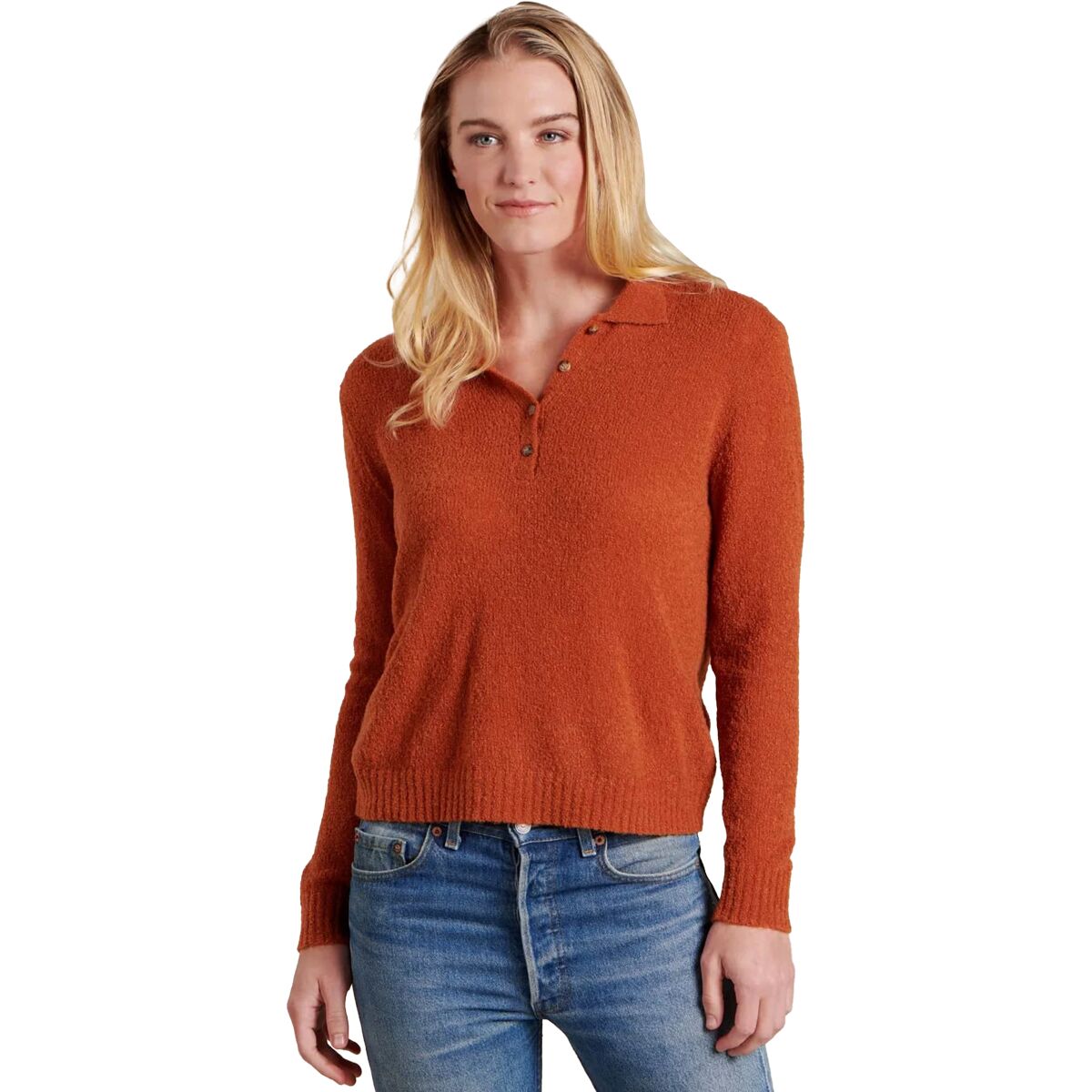 Cotati Collared Long-Sleeve Sweater - Women