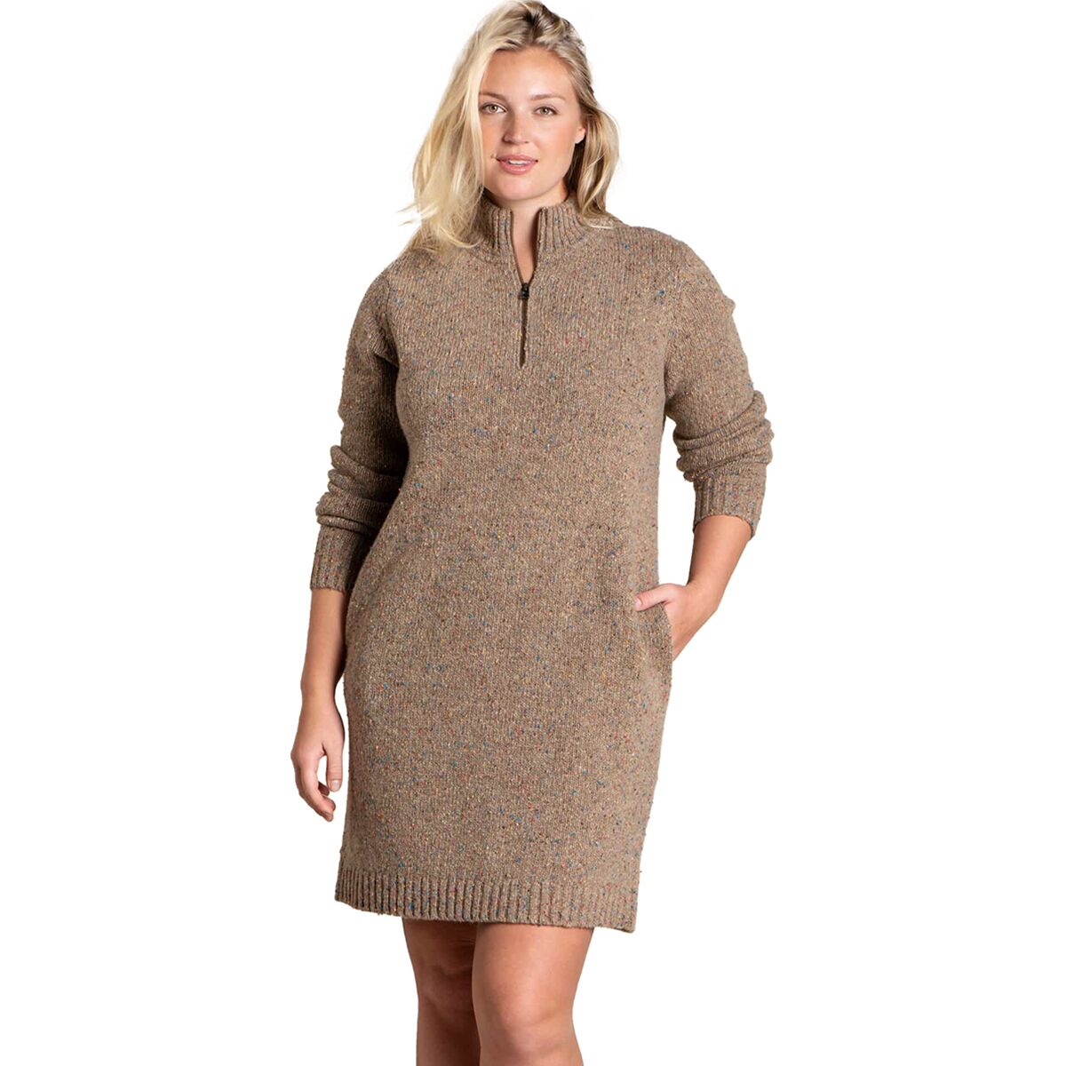 Toad&Co Wilde 1/4-Zip Sweater Dress - Women's - Clothing