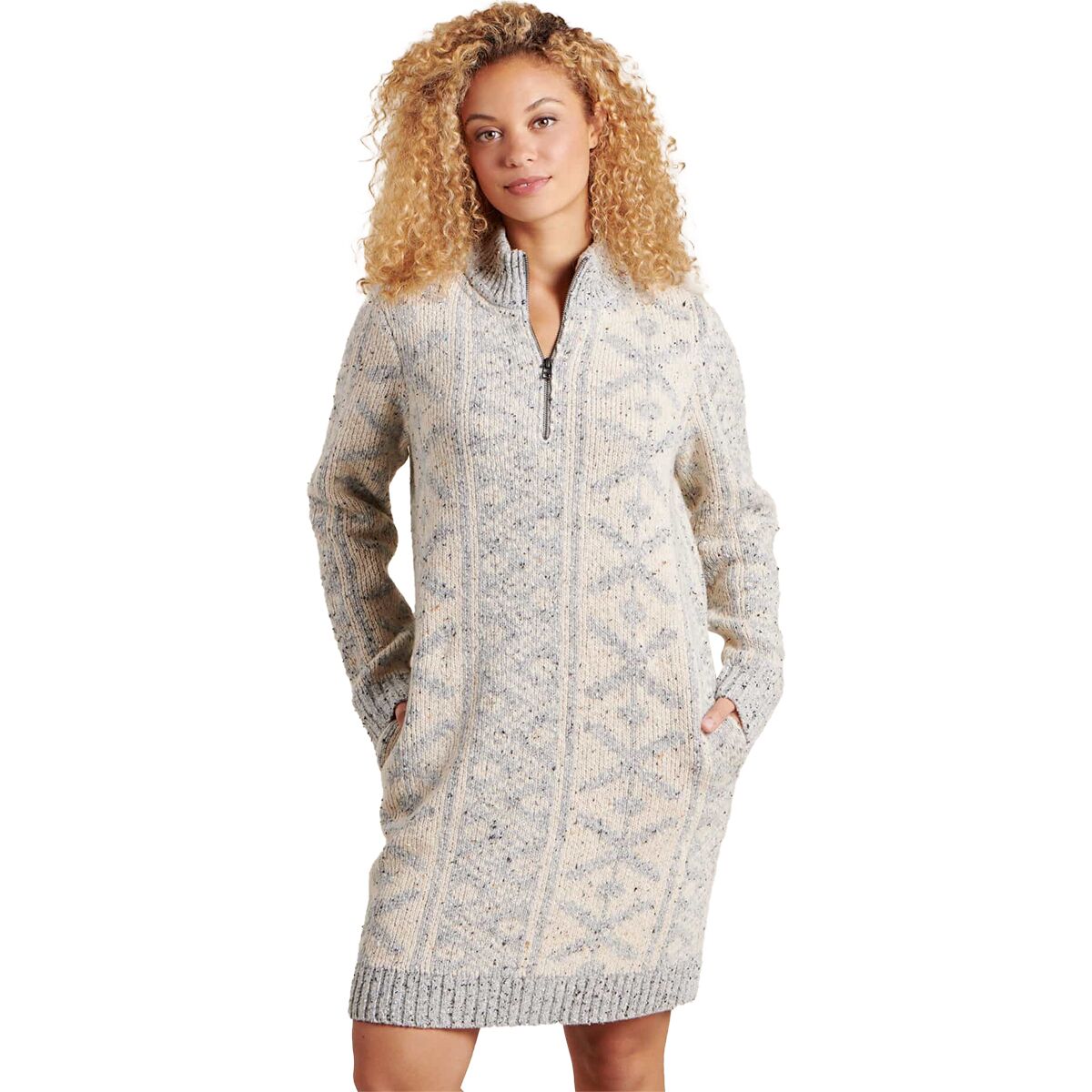 Toad&Co Wilde 1/4-Zip Sweater Dress - Women's product image